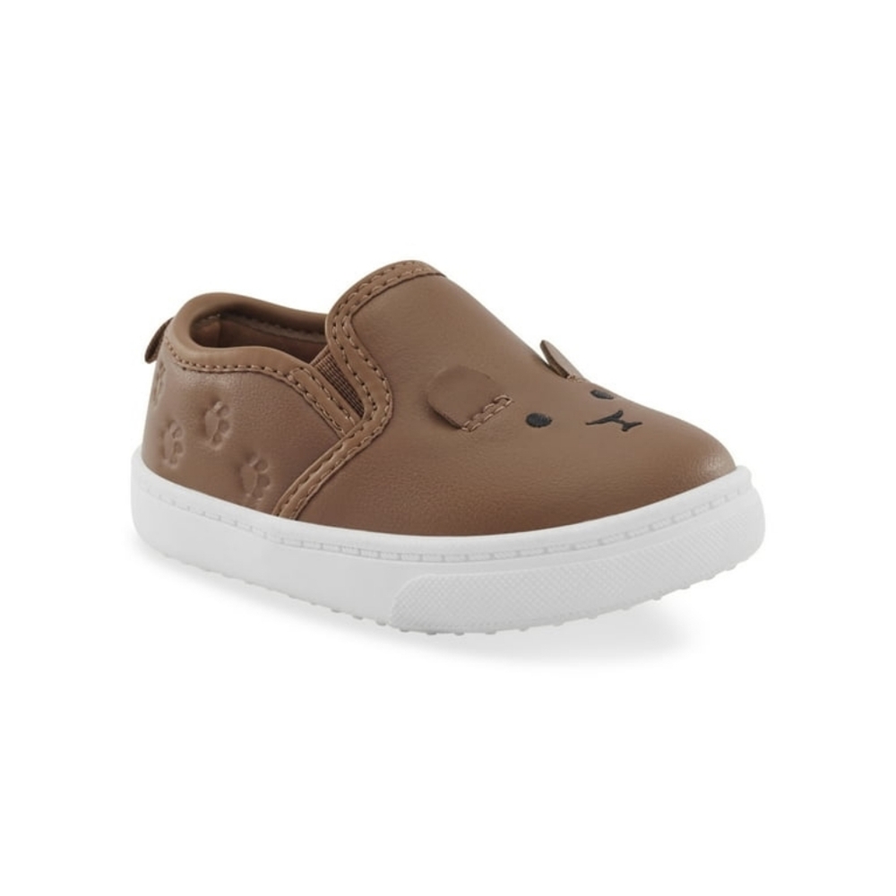 NWT Carter's Child of Mine Baby Boy Ciro Adorable Casual Sneaker Brown Size 6
